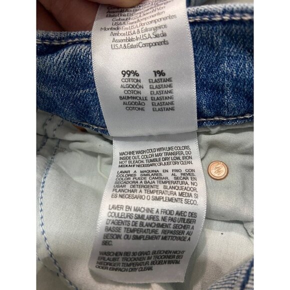 MOTHER Rascal Skimp Straight Leg Punk Charming Jeans - Picture 10 of 11